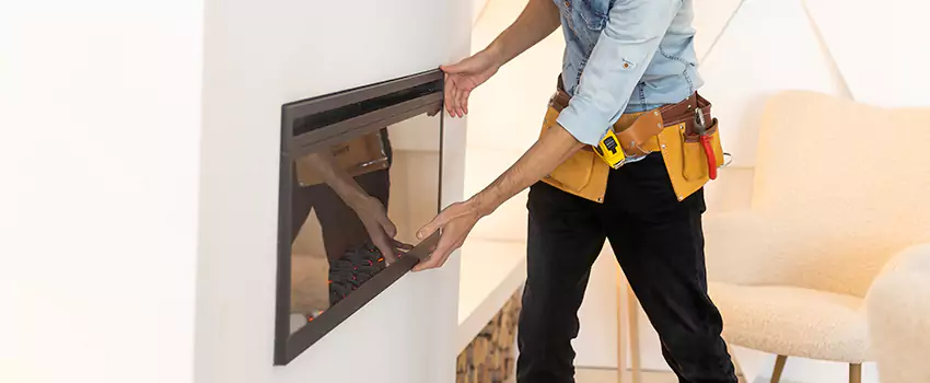 Metal Fireplace Installation in Atwater, California