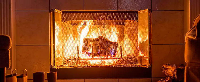 Mendota Hearth Landscape Fireplace Installation in Atwater, California