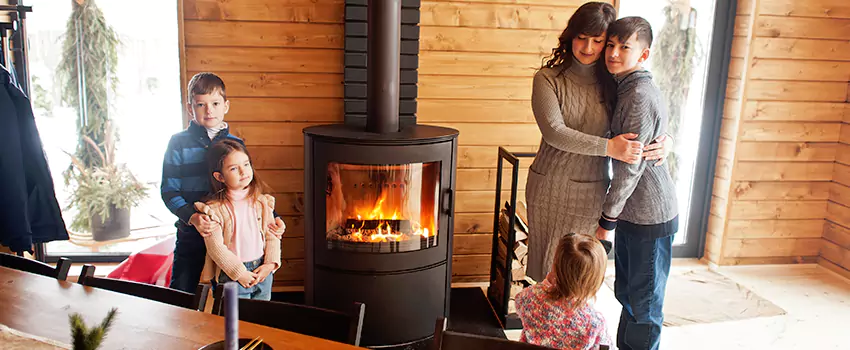Morso Cast Iron Fireplace Insert Installation in Atwater, California
