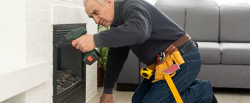 New Indoor Fireplace Installation in Atwater, California
