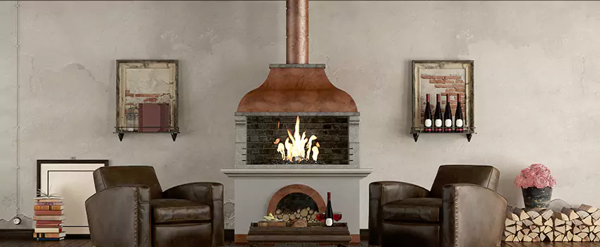 Thelin Hearth Products Providence Pellet Insert Fireplace Installation in Atwater, CA