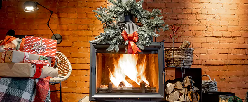 Travis Industries Linear Gas Fireplace Installation in Atwater, California