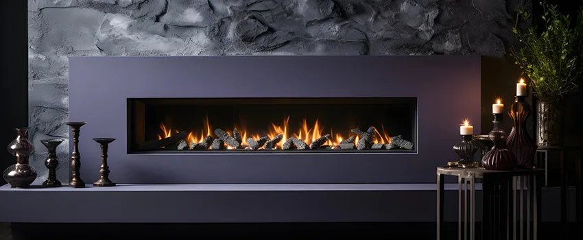 Ember Bed for Ventless Gas Fireplace in Atwater, CA