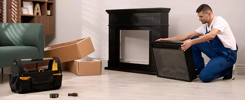 Old Rusted Metal Fireplace Repair And Replacement in Atwater, CA